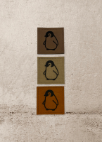 Label | 4x4 cm | Pinguin