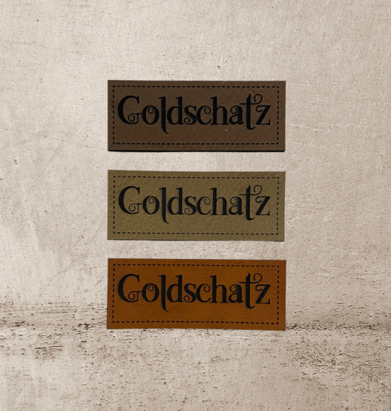 Label | 2x5 cm | Goldschatz