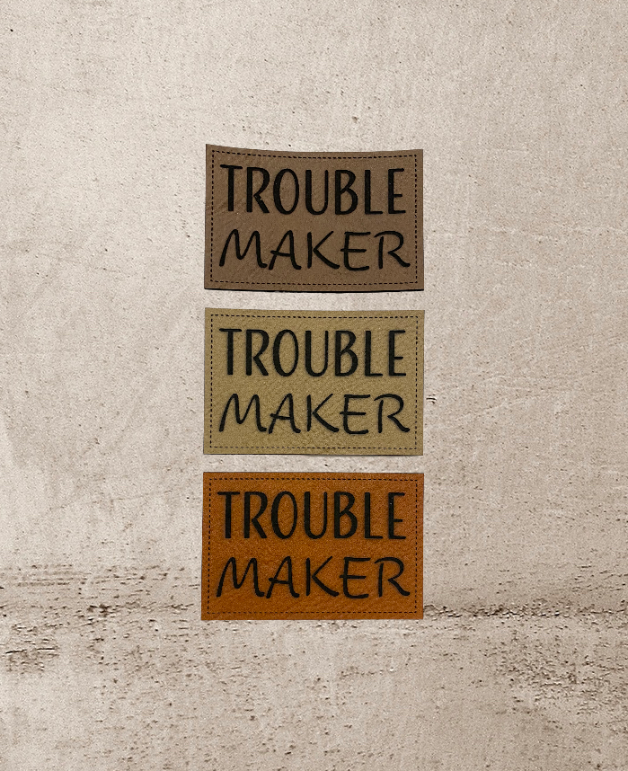 Label | 4x6 cm | Trouble Maker
