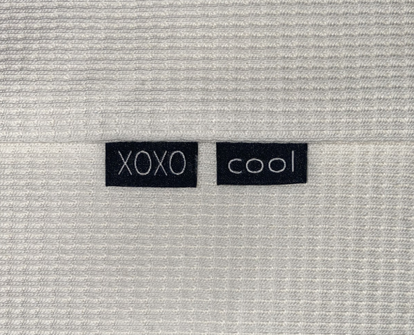 Weblabel | XOXO/cool | schwarz