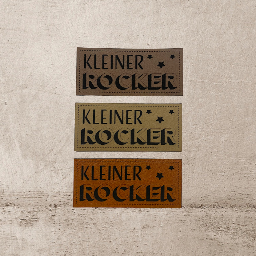 Label | 3x6 cm | kleiner Rocker