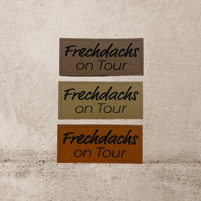 Label | 3x6 cm | Frechdachs on Tour