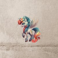 Bügelbild | Einhorn