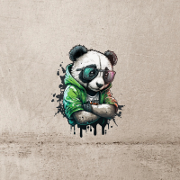 Bügelbild | Panda