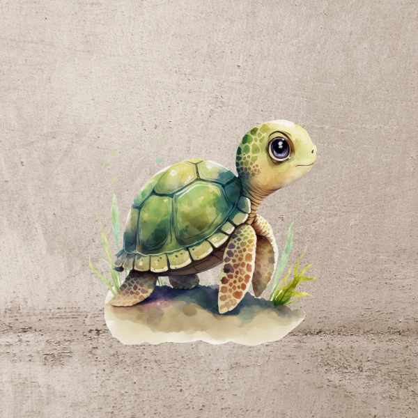 Bügelbild | Schildkröte #1