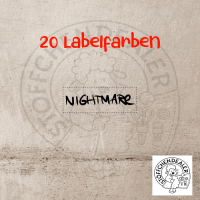 Label | 2x5 cm | Schnubbirella Nightmare #3