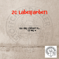 Label | 2x5 cm | Schnubbirella Cookiecorn #3