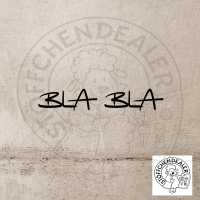 Bügelbild | BLA-Fuchs Schrift #2 | Schnubbirella