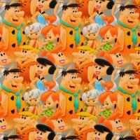 Rest 1,1m Baumwolljersey | Original The Flintstones |...