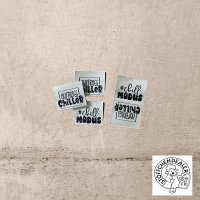 4 Stück Weblabel | Chillmodus/Auftragschiller |...