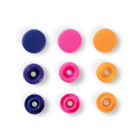 Color Snaps | Prym Love | Rund Orange/Pink/Violett